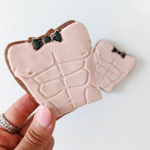 Got abs? Hens Cookies - Image 2