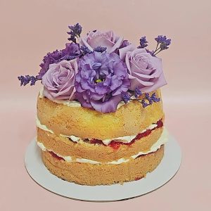 Raspberry Sponge Cake