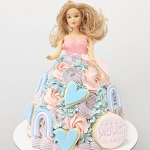 Barbie Doll Cake