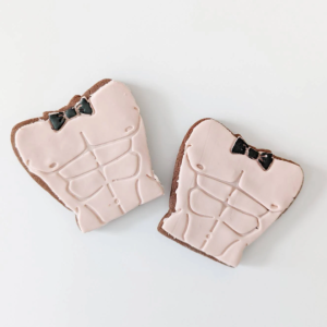 Got abs? Hens Cookies