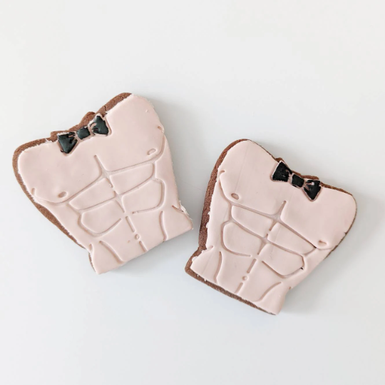 Got abs? Hens Cookies